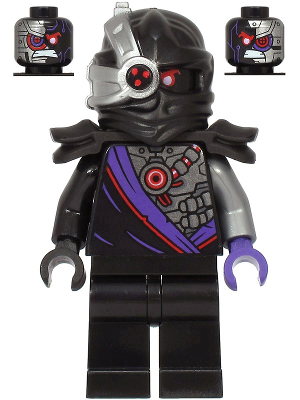 Nindroid Warrior, Black Shoulder Pads - Legacy - (Not Applicable)