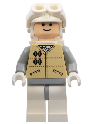 Hoth Rebel - Light Nougat Head, White Visor Goggles - (Not Applicable)